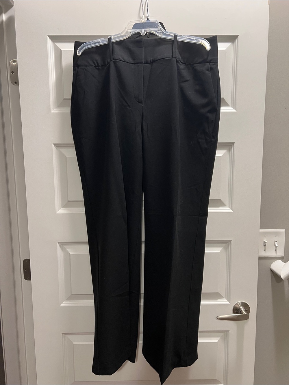 Classic Black Women's Wide Leg Dress Pants